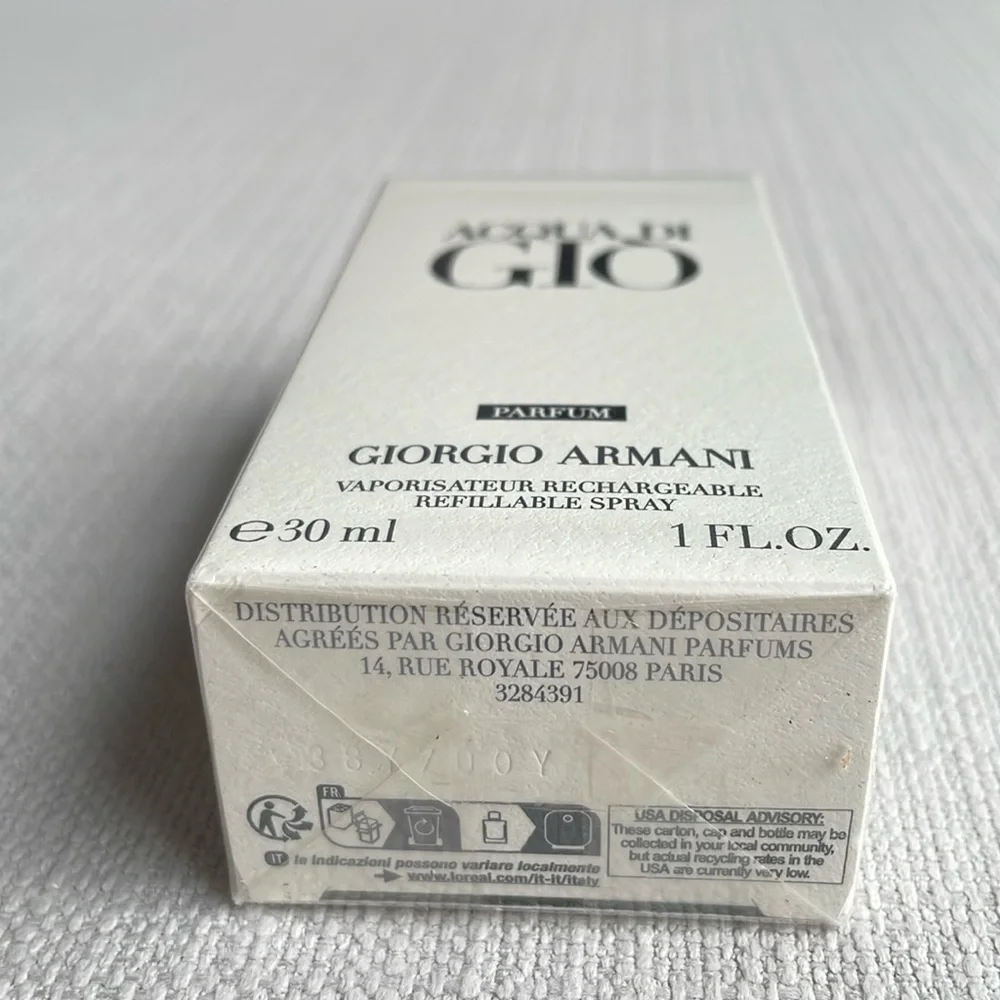 Giorgio Armani Acqua di gio 1oz sealed